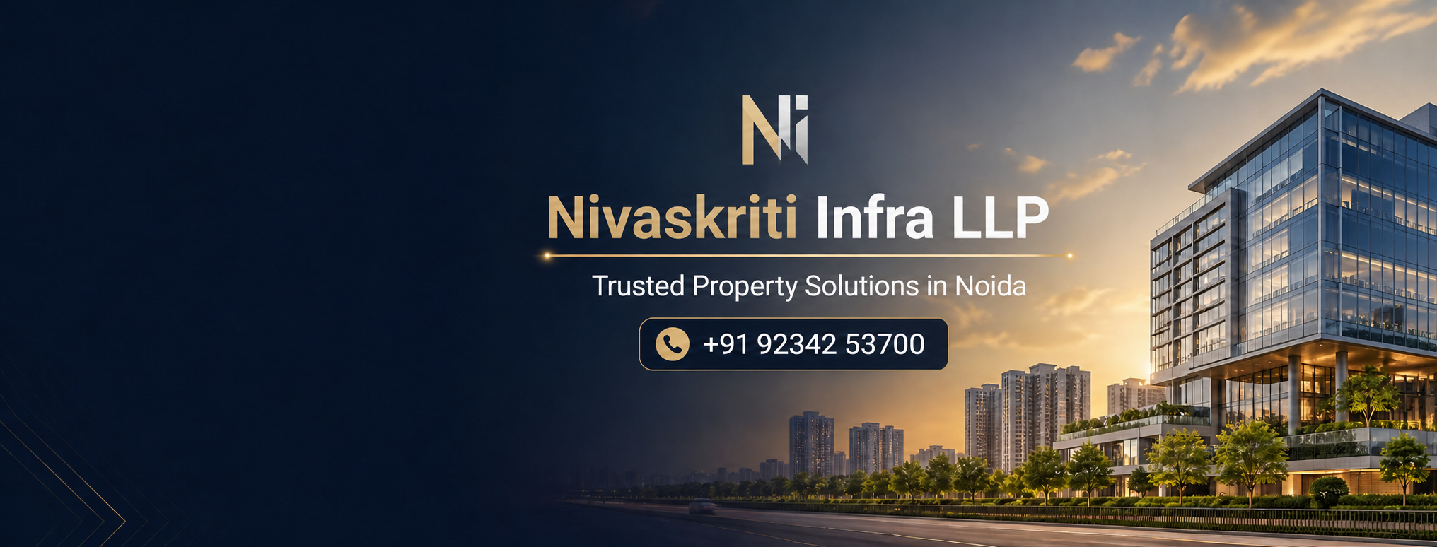 Nivaskriti Infra LLP property solutions in Noida with contact number 9234253700